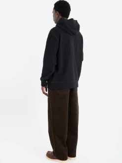 Danton - Polartec Boa Fleece Zip Hoodie in Black