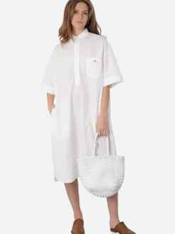 Danton - Shirt Dress in White