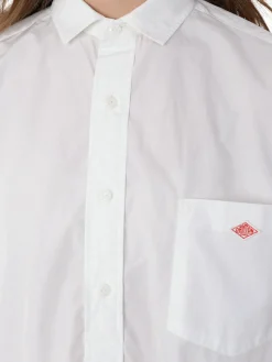 Danton - Shirt Dress in White