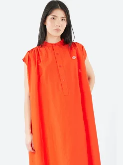 Danton - Sleeveless Dress in Poppy Red