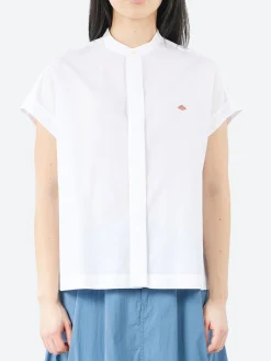 Danton - Sleeveless Shirt in White