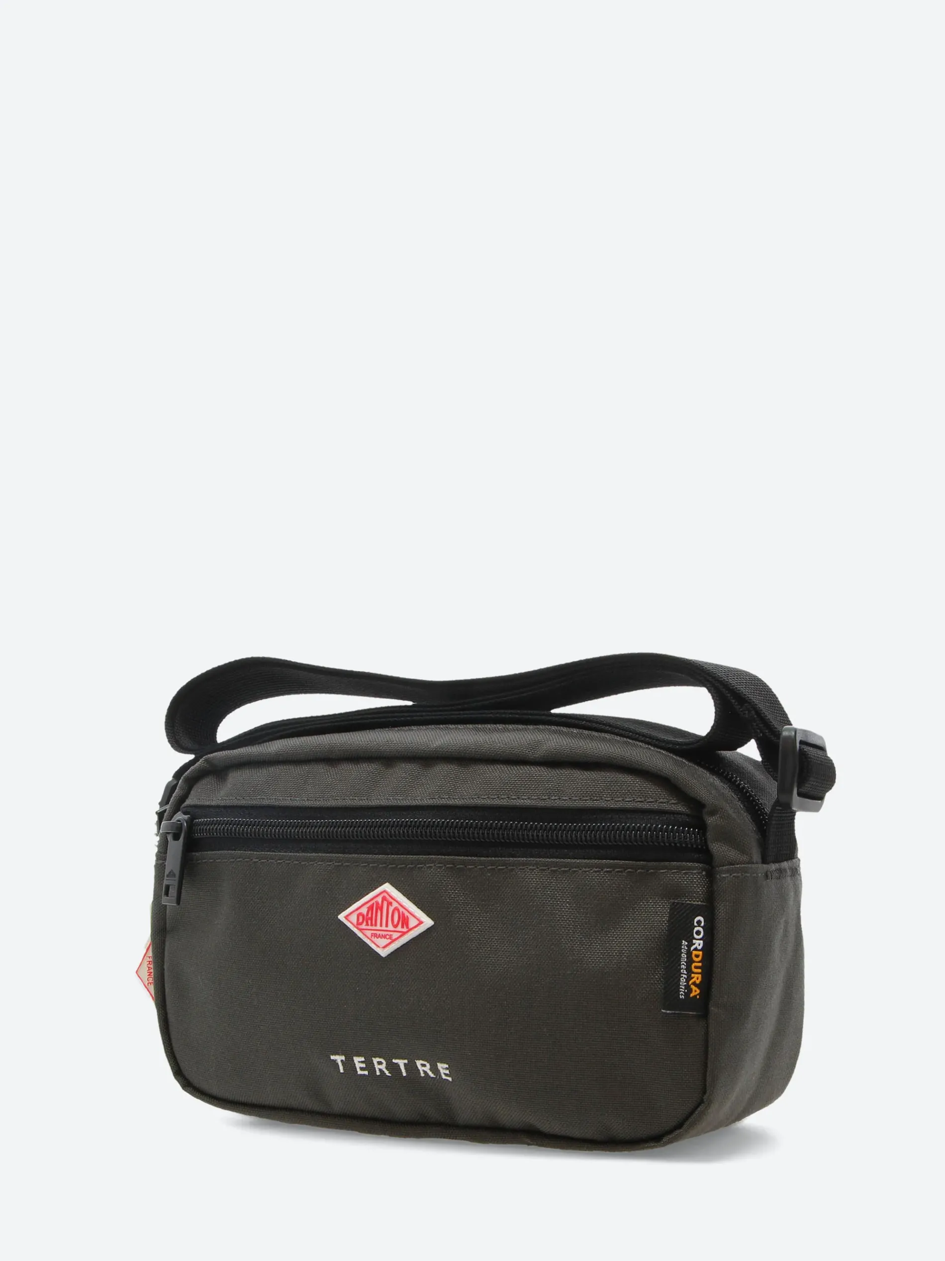 Danton - Tertre Cordura Canvas Shoulder Pouch in Dark Grey