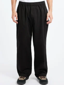 Danton - Wide Easy Pants in Black