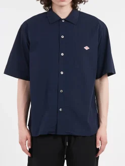 Danton - Work Shirt in Navy