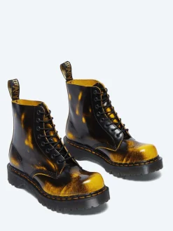 Dr. Martens - 1460 MIE in Brown and Yellow