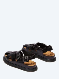 Dr. Martens - Archive Fisherman Sandal in Dark Brown Analine