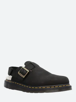 Dr. Martens - Jorge II Faux Fur Lined Slingback Mules in Black