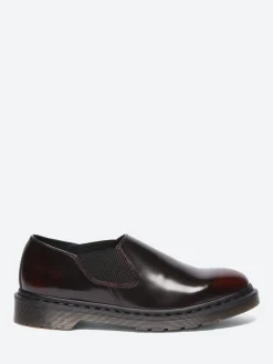 Dr. Martens - Louis Slip-On Shoes in Cherry Red Arcadia