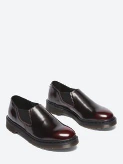 Dr. Martens - Louis Slip-On Shoes in Cherry Red Arcadia