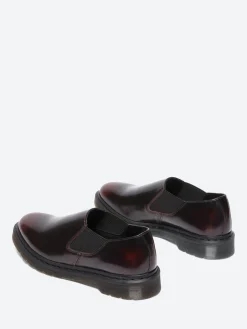 Dr. Martens - Louis Slip-On Shoes in Cherry Red Arcadia
