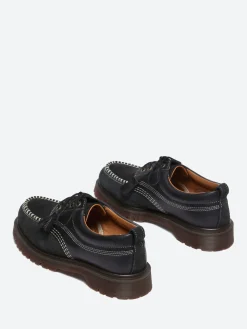 Dr. Martens - Lowell Moc Toe Shoes in Black Mixed