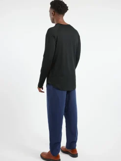Ecologyst - 195 Merino Crew in Black