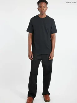 Ecologyst - Heavyweight S/S T-Shirt in Black