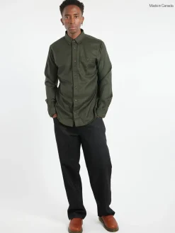 Ecologyst - Light Wool Shirt in Green