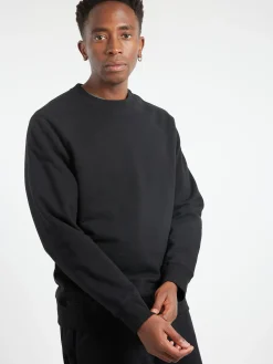 Ecologyst - Organic Crewneck Sweatshirt in Black