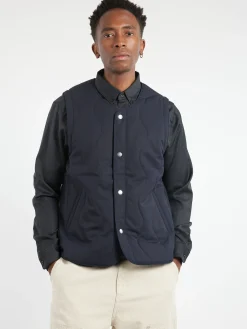 Ecologyst - Quilted Vest in Navy