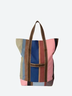 Epice - Beach Bag B in Blue and Brown