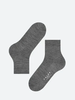 Falke - Airport Short Sock in Dark Grey