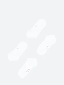 Falke - Happy 2-Pack Sneaker Socks in White