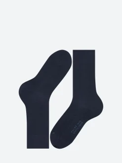 Falke - Sensitive London Crew Sock in Dark Navy