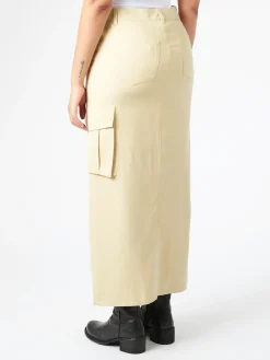 Filippa K - Crepe Cargo Skirt in Matcha Green