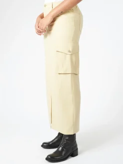 Filippa K - Crepe Cargo Skirt in Matcha Green