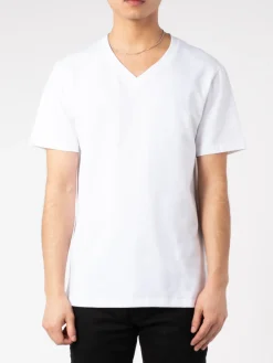 Filippa K - Stretch V-Neck Tee in White