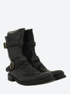 Fiorentini + Baker - 713 Eternity Buckled Boot in Nero Cusna