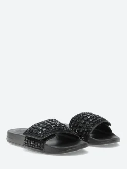 FitFlop - IQUSHION Jewel Slide in Black