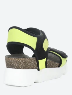 FLY London - Sigo in Pistachio/Black