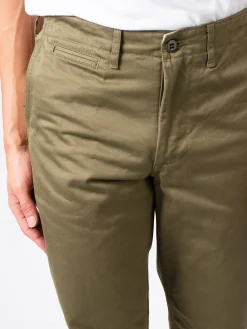 F.O.B. FACTORY - Narrow US Trousers in Olive