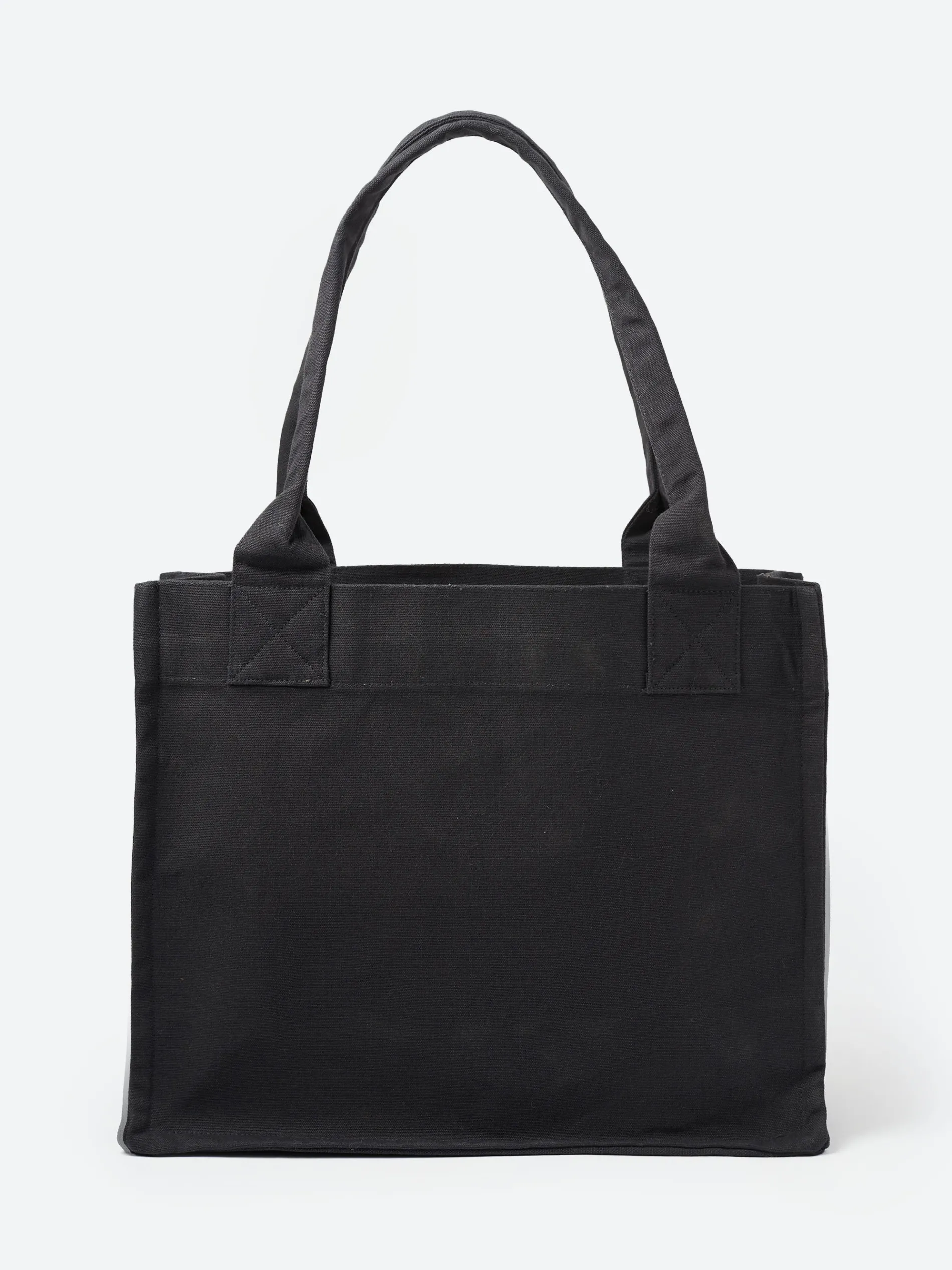 GANNI - Large Canvas Tote Bag in Phantom