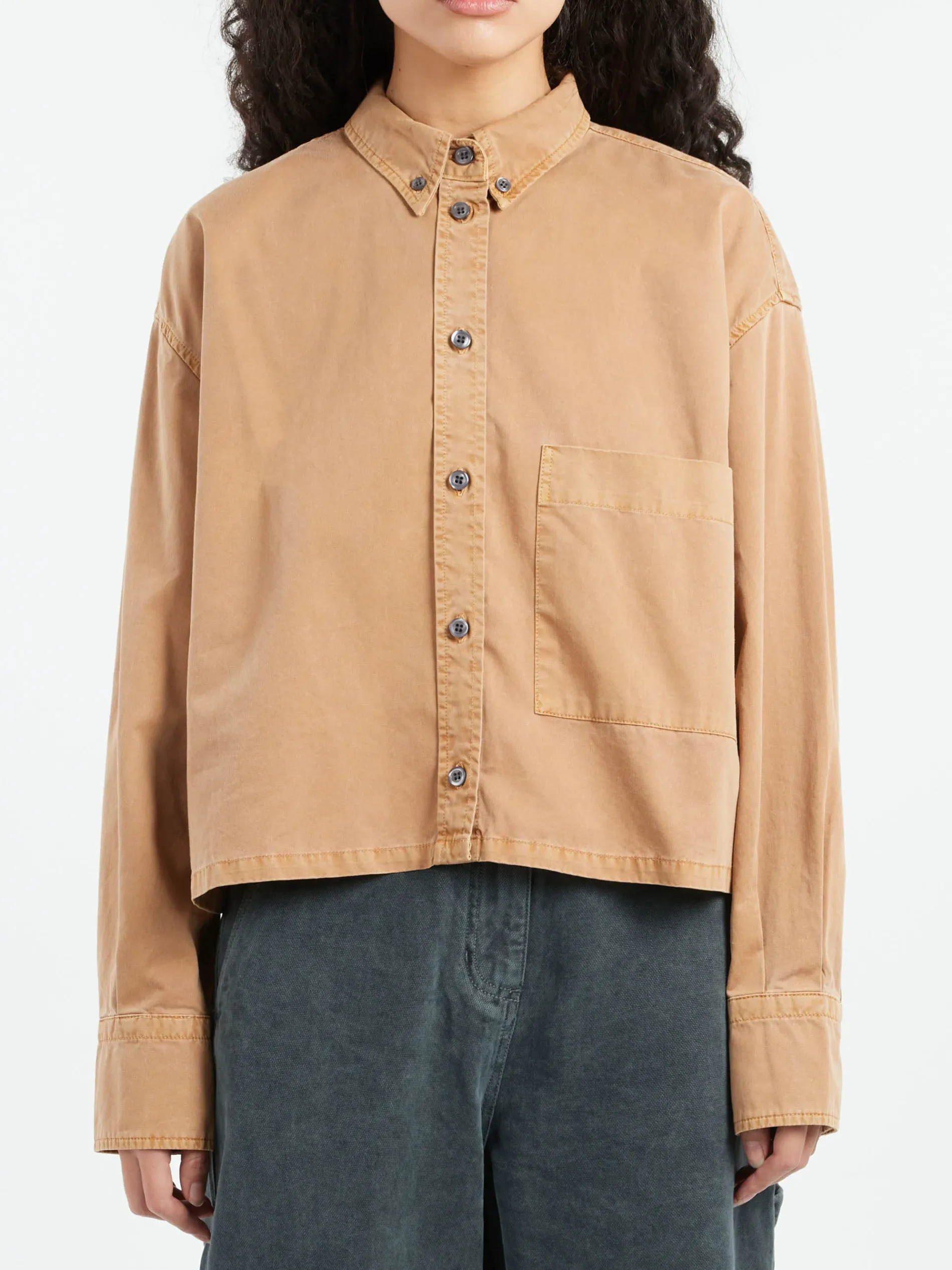 Girls of Dust - Cubic Shirt in Almond