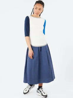 Girls of Dust - Meadow Skirt in Infinity Blue