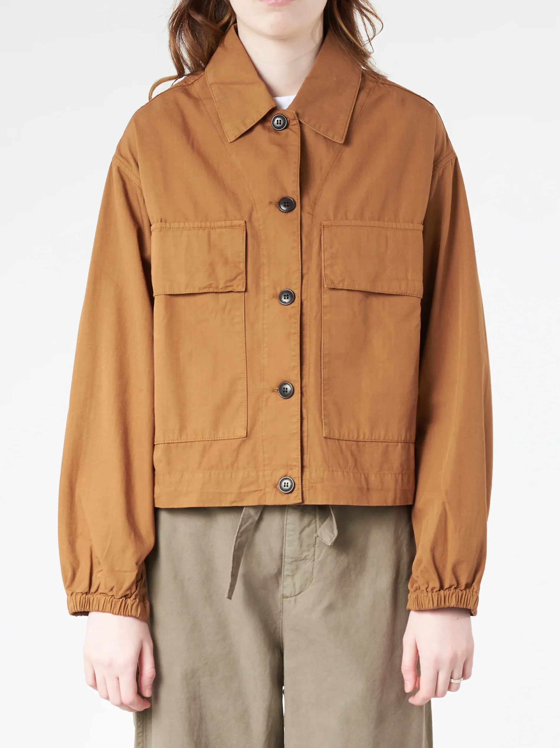 Girls of Dust - Worker Ripstop Jacket in Caramel