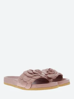 gravitypope - Anata Slide Sandals in Rosa Nappa