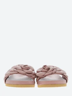 gravitypope - Anata Slide Sandals in Rosa Nappa