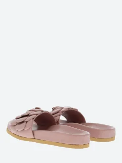 gravitypope - Anata Slide Sandals in Rosa Nappa