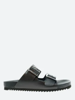 gravitypope - Anora Sandals in Nero Nappa