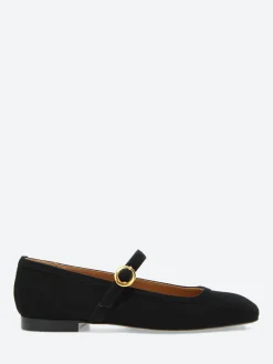 gravitypope - Bess Mary Jane in Nero Suede