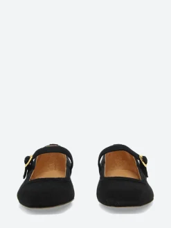 gravitypope - Bess Mary Jane in Nero Suede