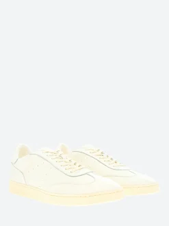 gravitypope - Burro Low Top Sneakers in Off White Cervo