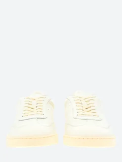 gravitypope - Burro Low Top Sneakers in Off White Cervo