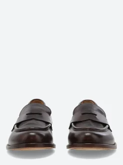 gravitypope - Milan Penny Loafers in Fondent Glove Tinto