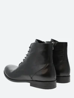 gravitypope - Morris Lace-Up Boots in Nero Vacchetta