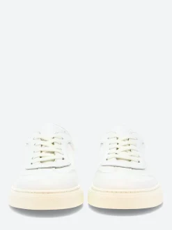 gravitypope - Mustafa Low Top Sneakers in Bianco Glove Tinto