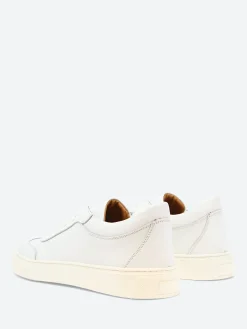 gravitypope - Mustafa Low Top Sneakers in Bianco Glove Tinto