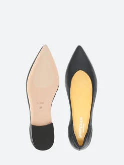 gravitypope - Nabina Flats in Nero Nappa