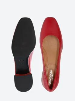 gravitypope - Nadia in Rosso Nappa Leather