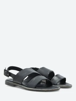 gravitypope - Obada Slingback Sandals in Nero Tcapo